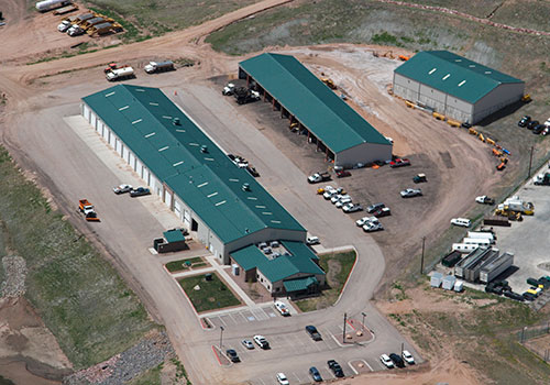 Teller County Buildling Aerial View Teller County Buildling Aerial View